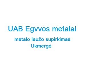 Egvvos metalai